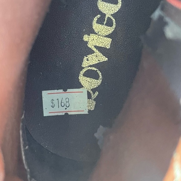 NEW ankle high boots with silver studs - Suede - Picture 2 of 4